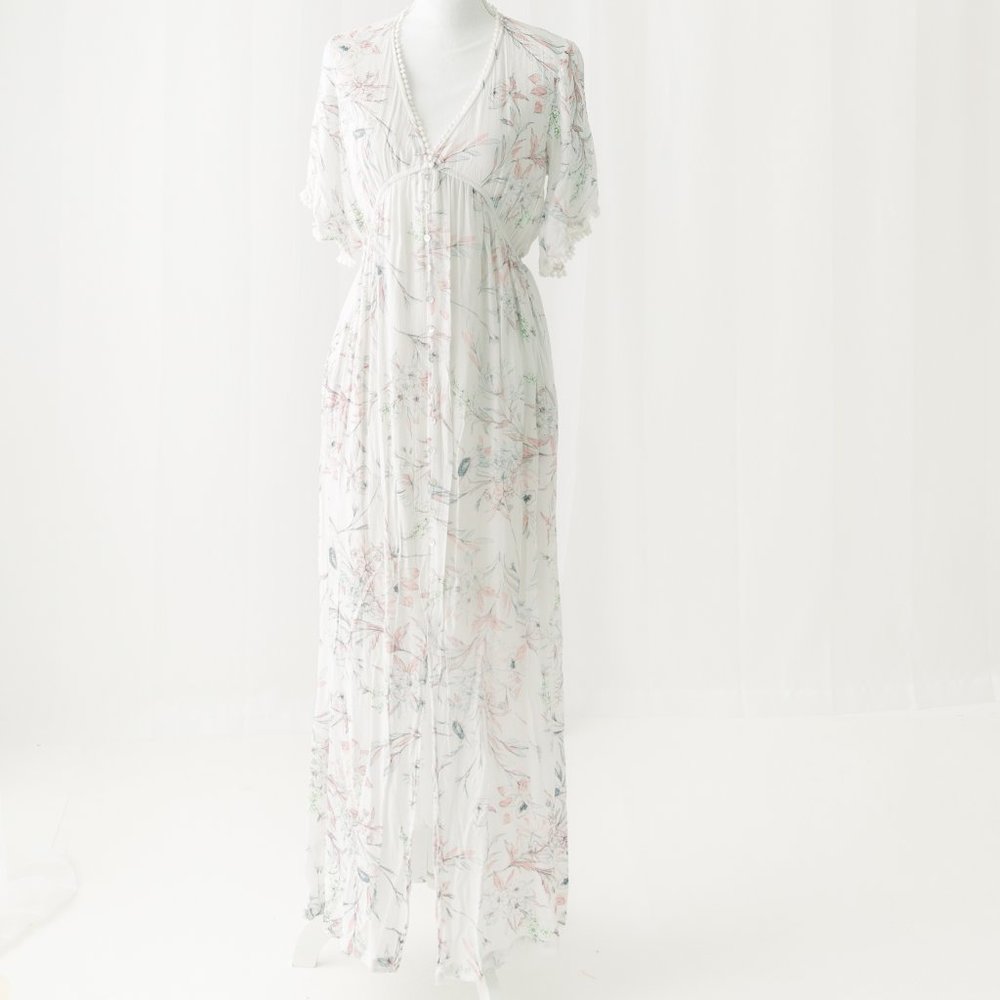 PINK BLUSH MATERNITY DRESS